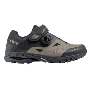 ZAPATILLAS NORTHWAVE SPIDER PLUS 3 TRAIL-AM MARRÓN-NEGRO