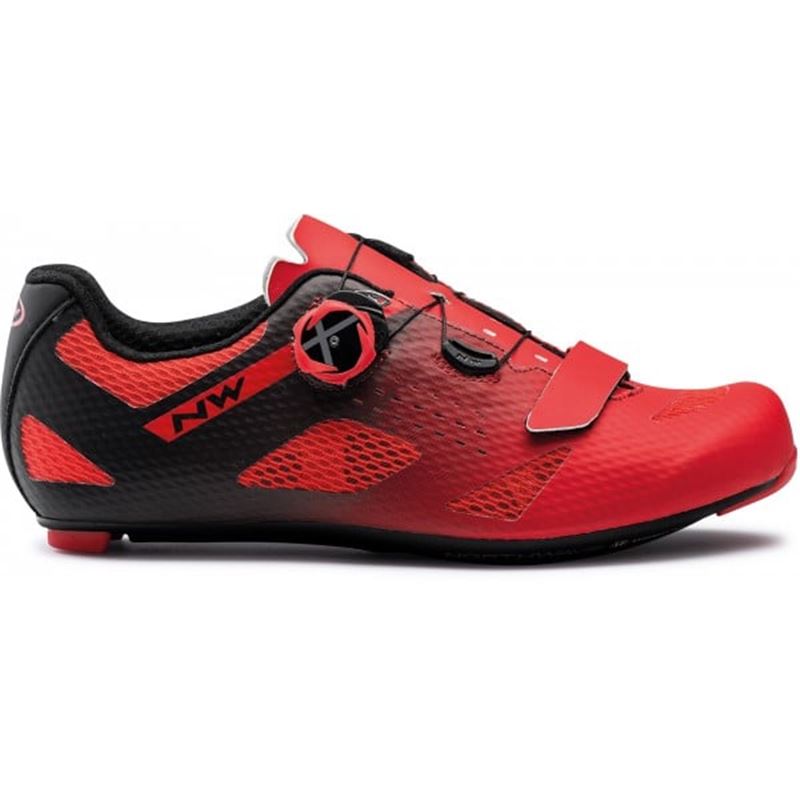 ZAPATILLAS NORTHWAVE STORM CARBON RED/BLACK