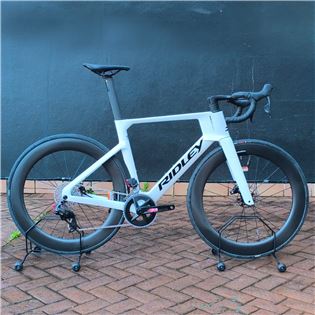 BICICLETA RIDLEY NOAH RIVAL AXS 2X12 PEARL WHITE (25)