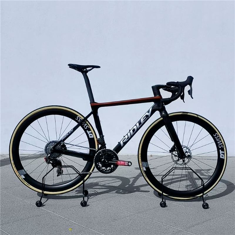 RIDLEY FALCN RS FORCE AXS 2X12 CARBON CANDY RED METALLIC