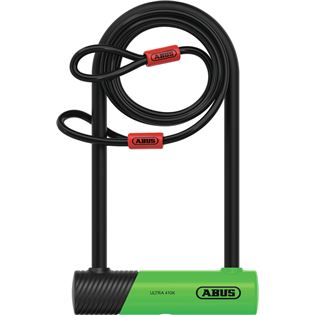 CANDADO ABUS 410K/170HB230 GREEN SH ULTRA + COBRA 10/120