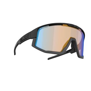 GAFAS BLIZ FUSION NANO MATT BLACK / CORAL-BLUE MULTI LENS