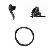 KIT FRENO SHIMANO GRX BRRX820KTBLRX825 IZQU DISC 160MM NEGRO