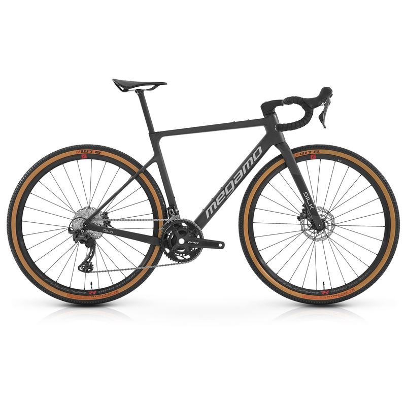 BICICLETA DE GRAVEL MEGAMO SILK 08 BLACK (24)