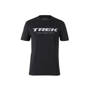 CAMISETA TREK LOGO BLACK/QUICKSILVER