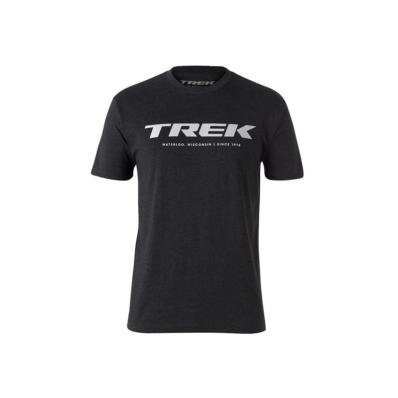 CAMISETA TREK LOGO BLACK/QUICKSILVER