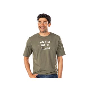 CAMISETA TREK RIDE VERDE OLIVA