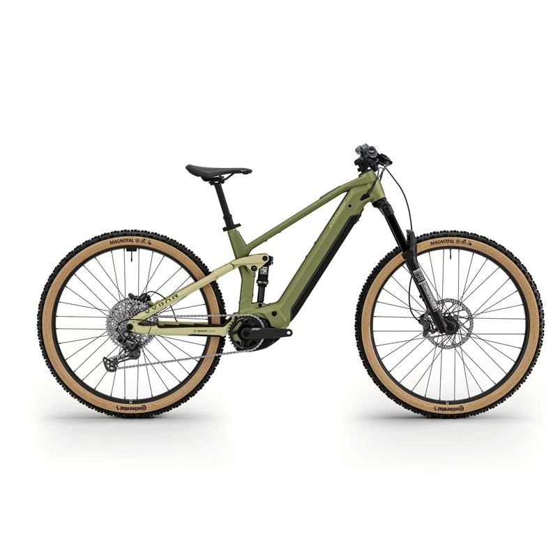 BICICLETA ELÉCTRICA CONWAY XYRON ST 4.0 OLIVE/YELLOW