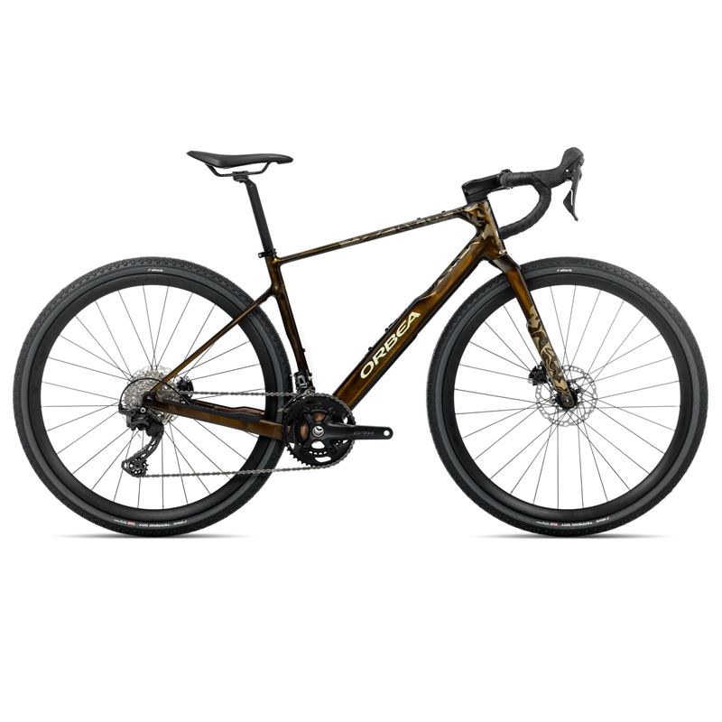 BICICLETA ORBEA TERRA M30TEAM S CARAMEL CARBON VIEW (26)