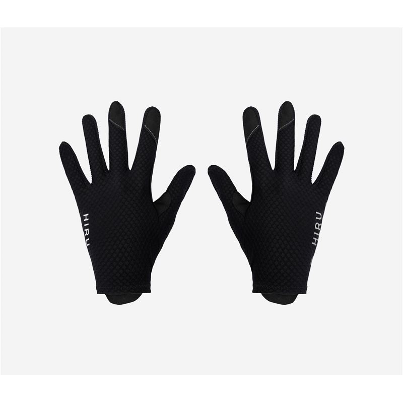 GUANTES LARGOS HIRU GRAVEL VERANO NEGRO