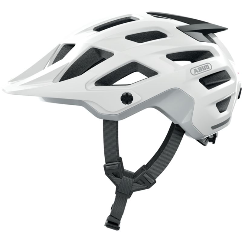 CASCO ABUS MOVENTOR 2.0 SHINY WHITE