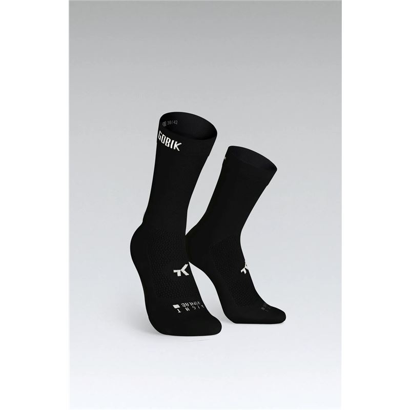CALCETINES GOBIK ICON UNISEX JASPER NEGRO