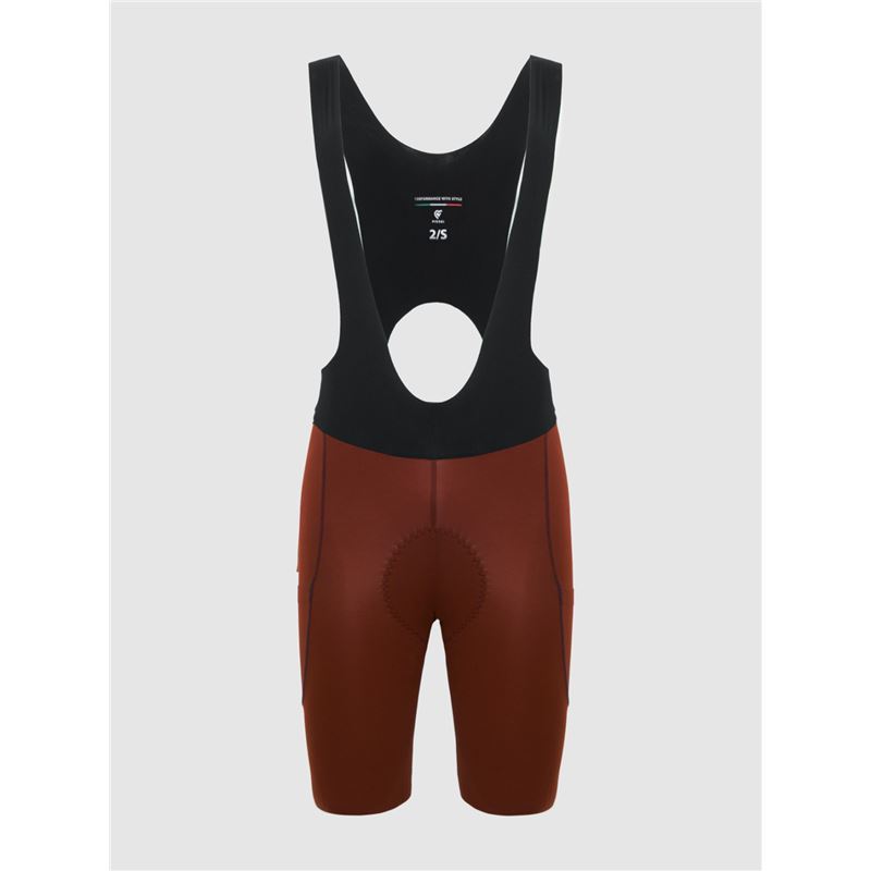 PANTALONCINO CORTO PISSEI CARGO PRIMAPELLE TABACCO