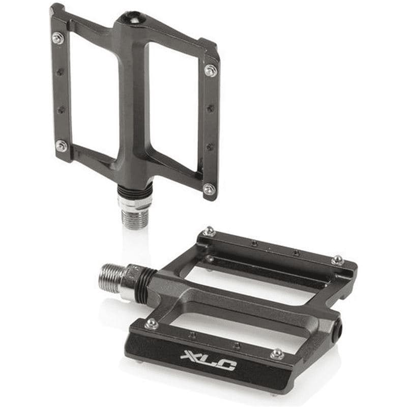 PEDALES PLATAFORMA XLC PD-M22 TITANIO