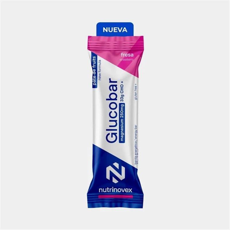 NUTRINOVEX BARRITA GLUCOBAR FRESA MAGNESIO 250 MG