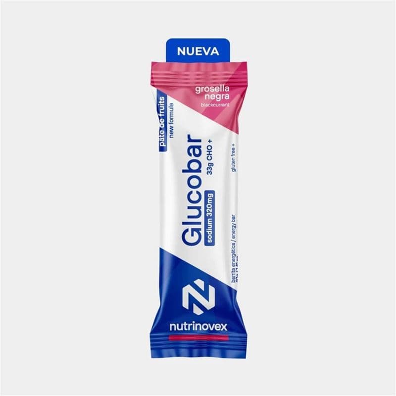 NUTRINOVEX BARRITA GLUCOBAR GROSELLA NEGRA SODIUM 320MG