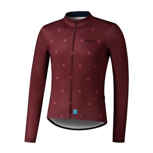 MAILLOT LARGO HOMBRE SHIMANO VERTEX SPICE RED