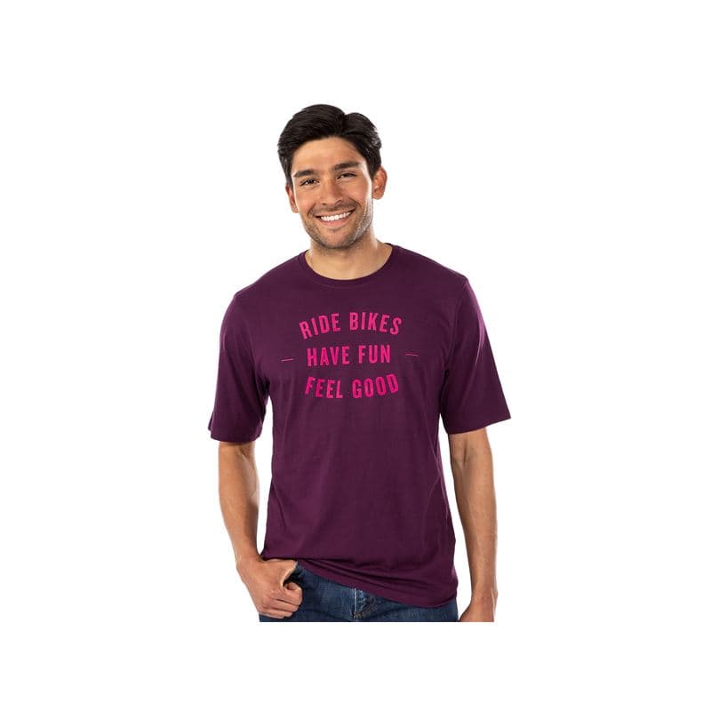 CAMISETA TREK RIDE BIKE PÚRPURA