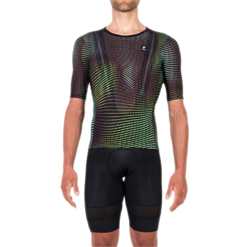 MAILLOT HOMBRE PISSEI VORTICE VERDE