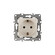 Розетка ЭРА 2P+E Schuko, 12-2001-02, 16A-250В, IP20, серия ЭРА12, без м.лапок, слоновая кость, Б0014682