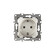 Розетка ЭРА 2P+E Schuko, 12-2001-15, 16A-250В, IP20, серия ЭРА12, без м.лапок, перламутр, Б0019310