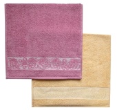 Полотенце кухонное гладкокрашеное Пионы 30х60  - Proffitex