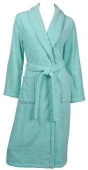 Женские махровые халаты Р-ры с 56-58 мятный  - Proffitex