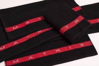 Полотенца с Логотипом в Бордюре полиэфирной нитью для рук 50*60  - Proffitex