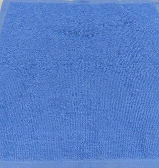 Махровые гладкокрашеные салфетки 30х30 голубой  - Proffitex
