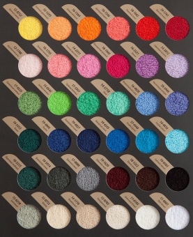 Полотенца с Логотипом в Бордюре полиэфирной нитью для рук 50*40  - Proffitex