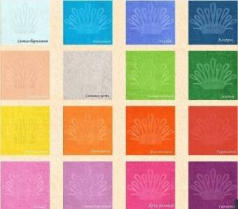 Полотенца без бордюров и узоров, гладкокрашеные, 460 гр/м2 цвета 2  - Proffitex