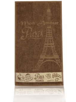 Полотенце кухонное гладкокрашеное Париж 30х60  - Proffitex