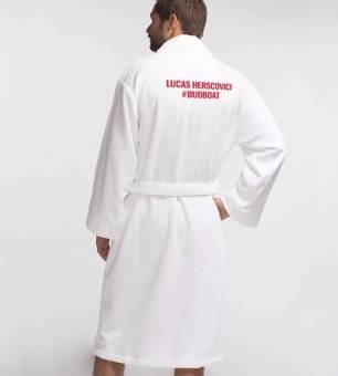 Гостиничные махровые халаты с вышивкой  - Proffitex