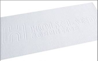 Полотенца с Логотипом рельефом в структуре махры для рук 50х70  - Proffitex