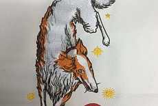 Вышивка на ткани