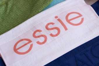 Полотенца с Логотипом в Бордюре полиэфирной нитью для рук 50*40  - Proffitex