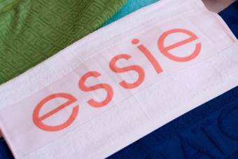 Полотенца с Логотипом в Бордюре полиэфирной нитью для рук 50*70  - Proffitex