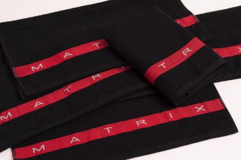 Полотенца с Логотипом в Бордюре полиэфирной нитью для рук 50*40  - Proffitex