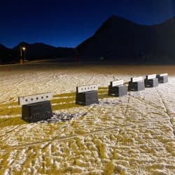 Cible biathlon laser