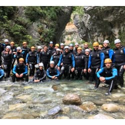 Photo de groupe équipe sportive