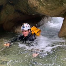 Activité canyon et passage sous choas
