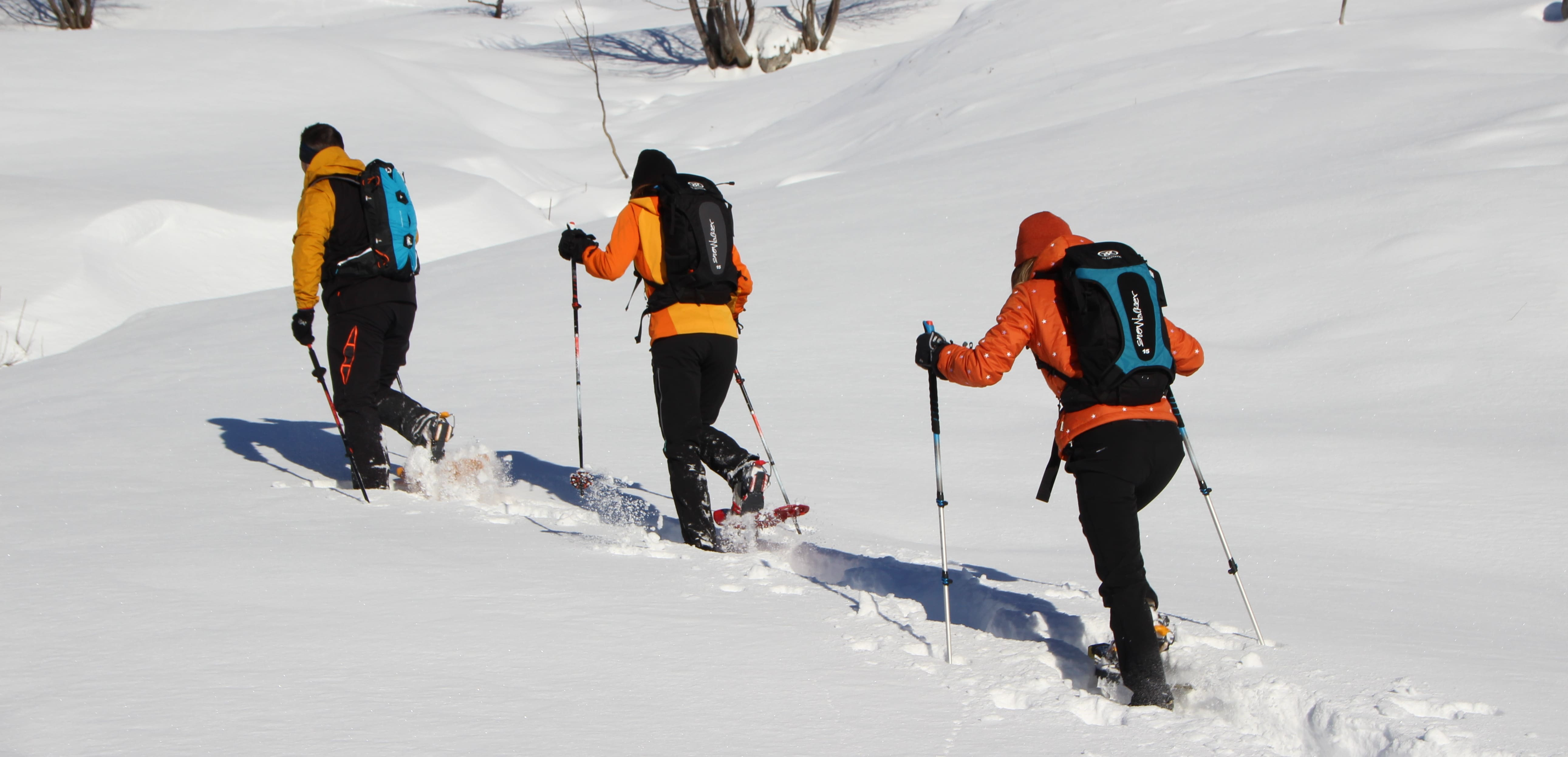 raquettes neige à saint lary