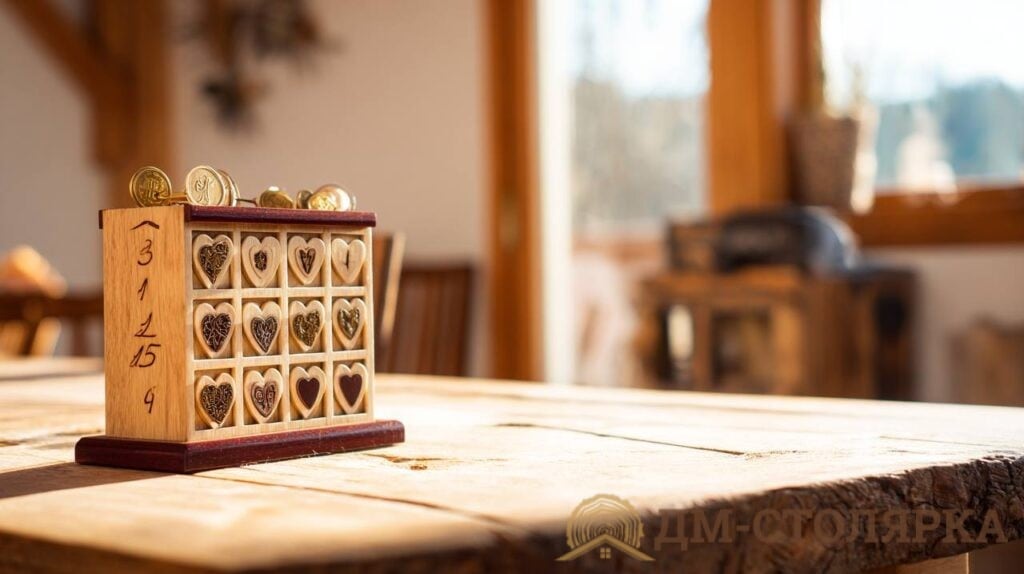 Вечный деревянный календарь создаёт уют, служит десятилетиями и органично вписывается в любой интерьер дома или офиса.