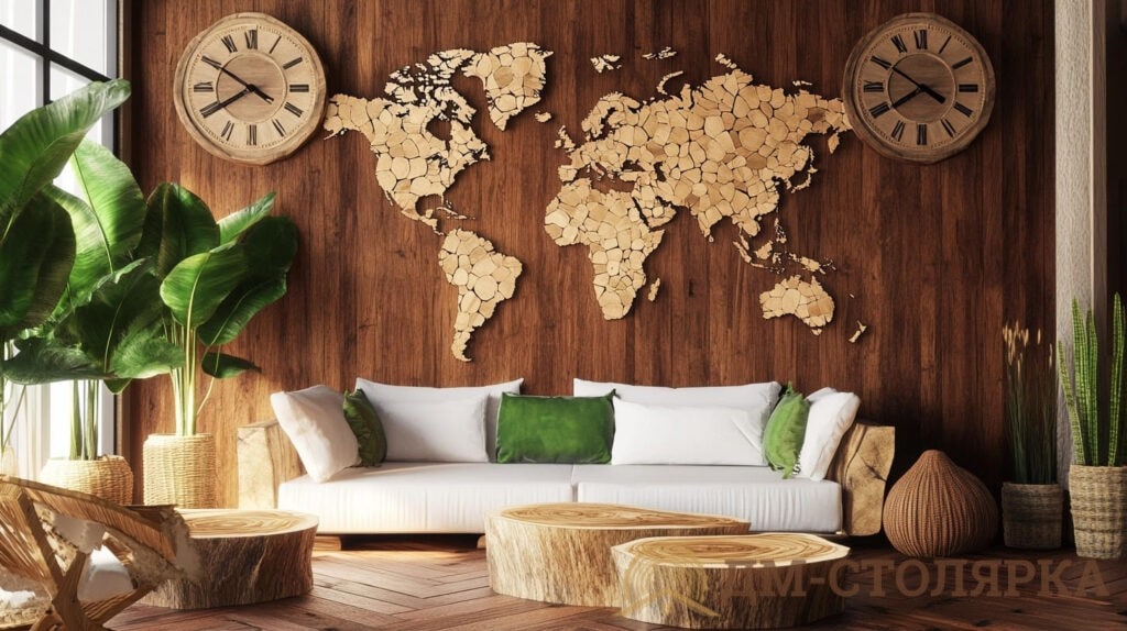 Как украсить стены деревом: 7 идей для стильного интерьера