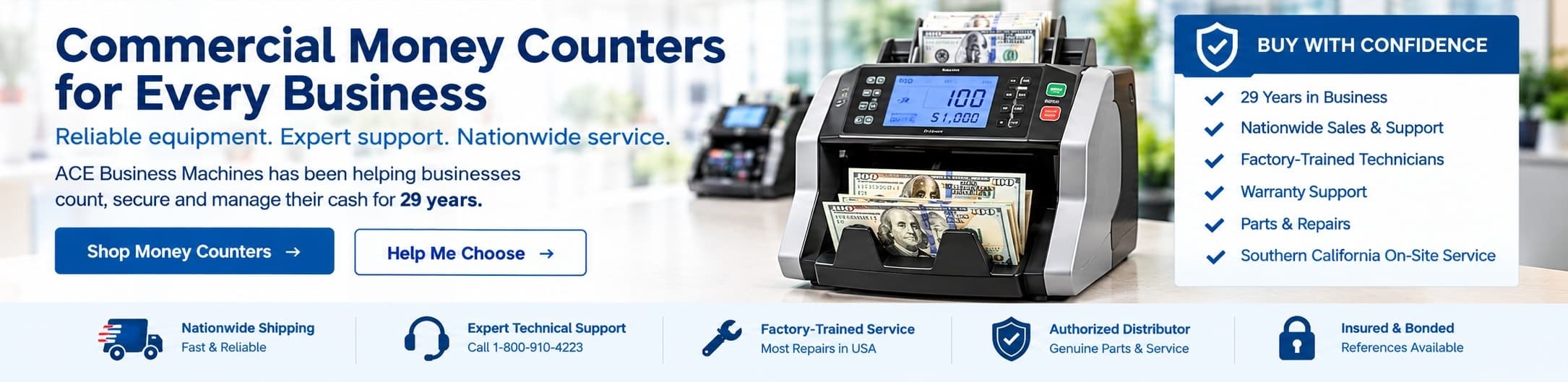 Money Counting Machines for Business