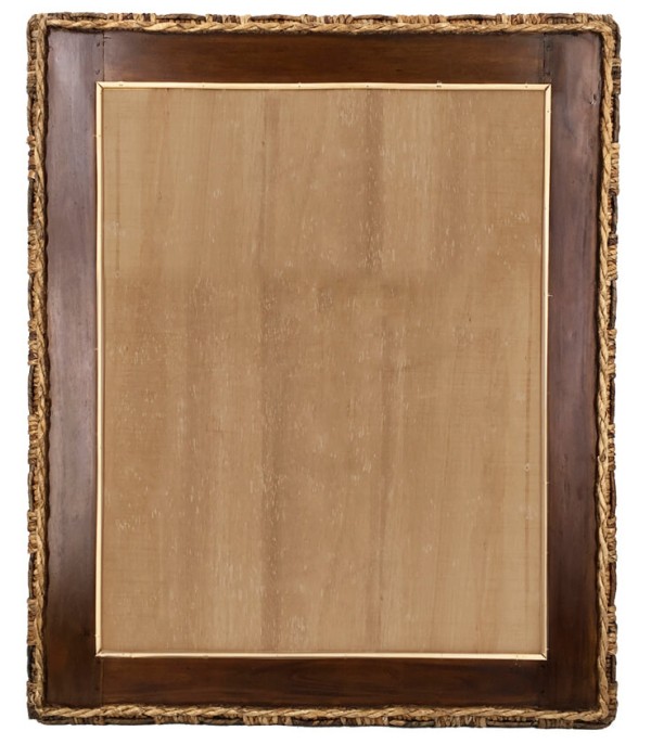 ESPEJO RATTAN CUERDA