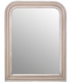 ESPEJO PARED DAKOTA BEIGE BLANQUEADO