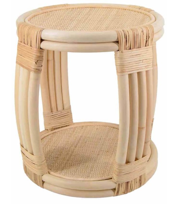 MESA CENTRO RATTAN 1 HUECO