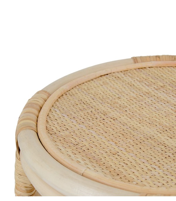 MESA CENTRO RATTAN 1 HUECO