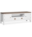 MUEBLE TV EVEREST 2 CAJONES 2 PUERTAS 1 HUECO
